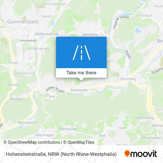 Hohensteinstraße map