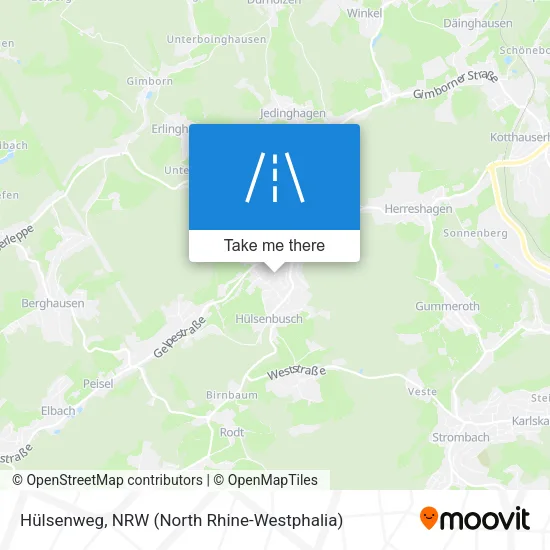 Карта Hülsenweg