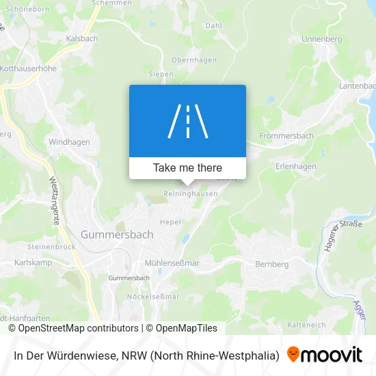 Карта In Der Würdenwiese