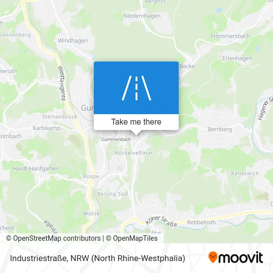Карта Industriestraße