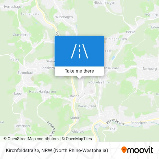 Kirchfeldstraße map