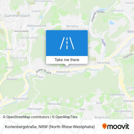 Korlenbergstraße map