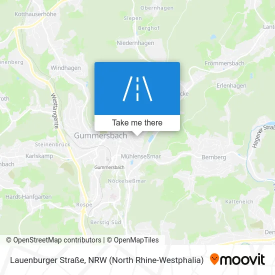 Карта Lauenburger Straße