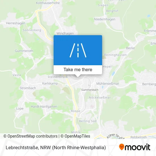 Карта Lebrechtstraße