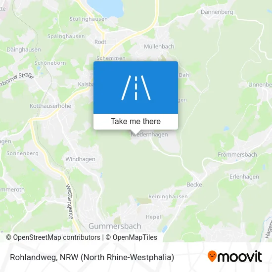 Карта Rohlandweg