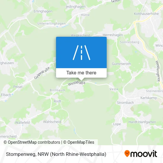 Карта Stompenweg