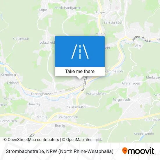 Strombachstraße map