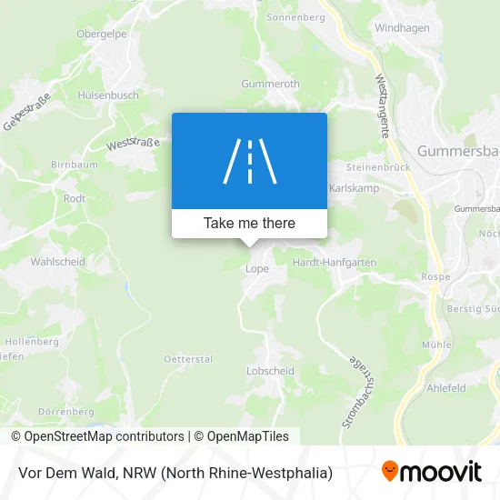 Карта Vor Dem Wald