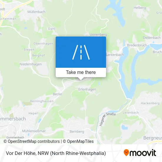 Карта Vor Der Höhe