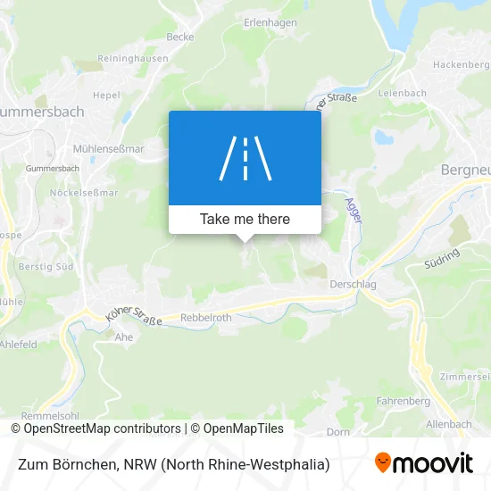 Карта Zum Börnchen