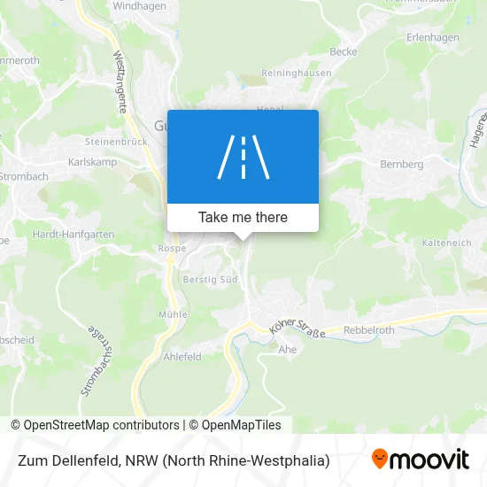 Zum Dellenfeld map