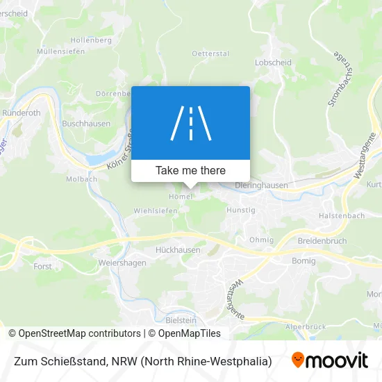 Карта Zum Schießstand