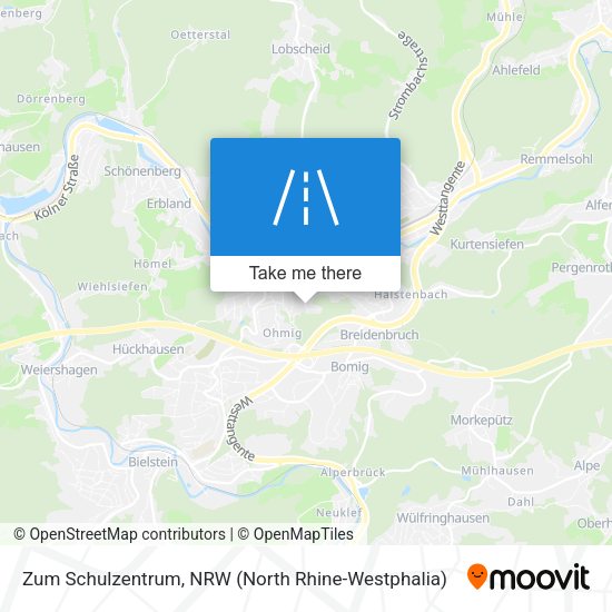 Zum Schulzentrum map