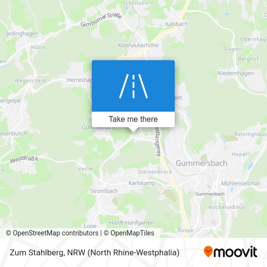 Zum Stahlberg map