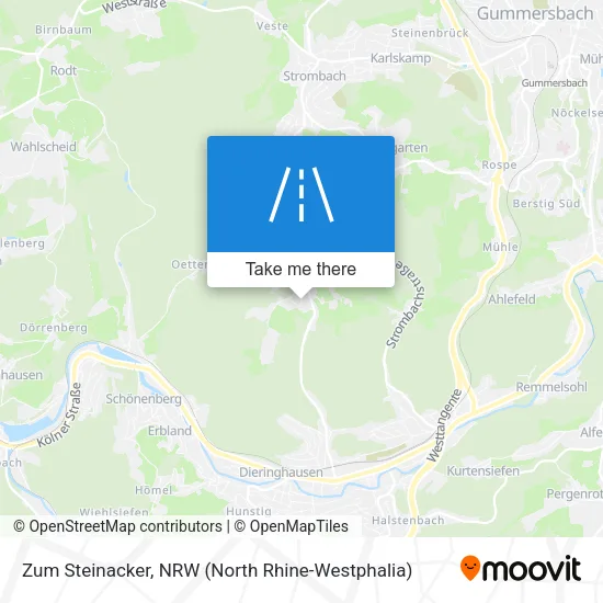 Карта Zum Steinacker