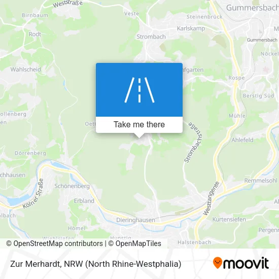 Карта Zur Merhardt