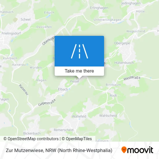 Zur Mutzenwiese map