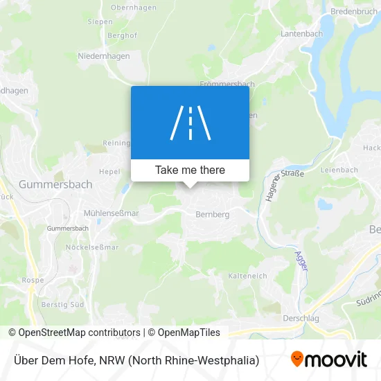 Карта Über Dem Hofe