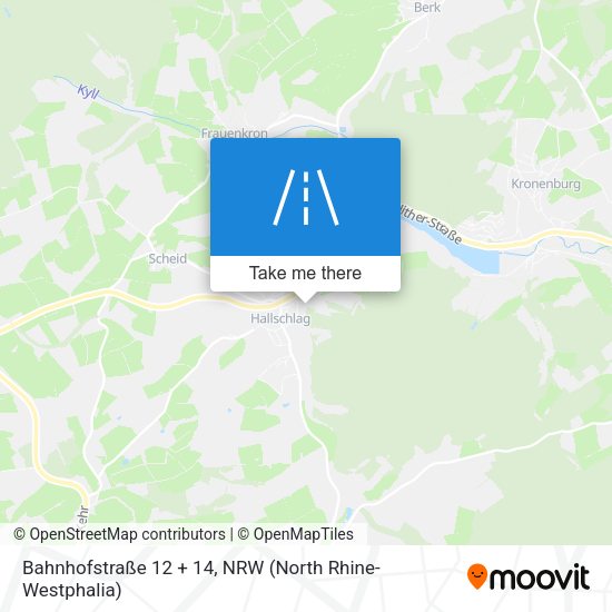 Bahnhofstraße 12 + 14 map