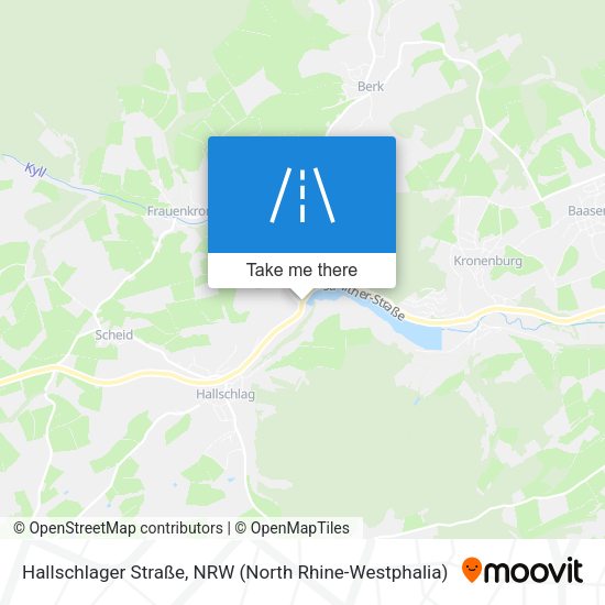 Hallschlager Straße map