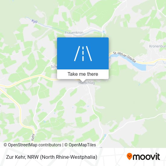 Zur Kehr map