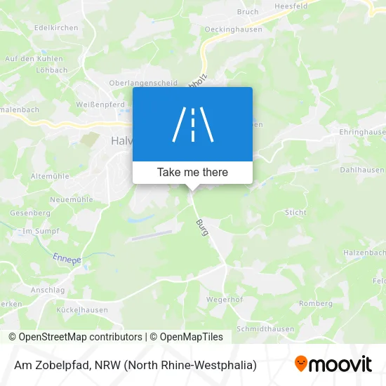 Карта Am Zobelpfad