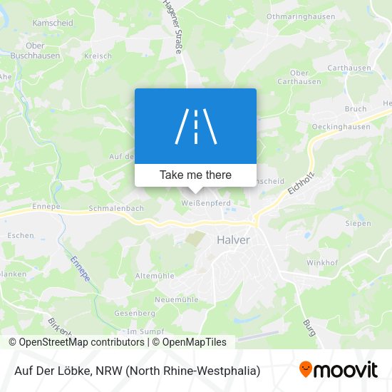 Auf Der Löbke map