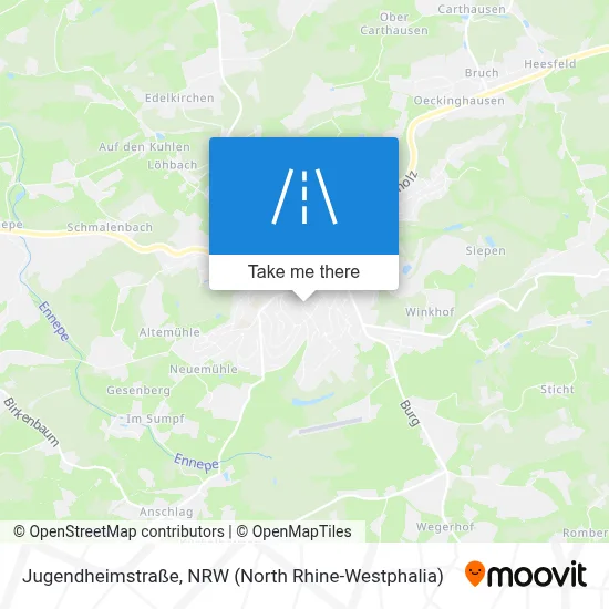 Jugendheimstraße map