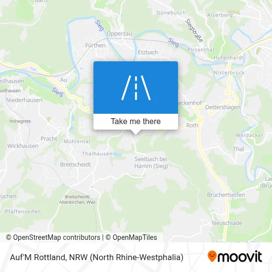 Auf'M Rottland map