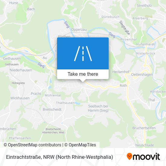 Eintrachtstraße map