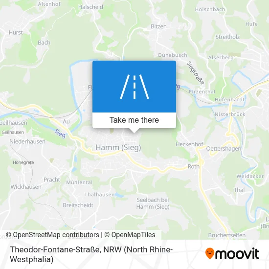 Theodor-Fontane-Straße map