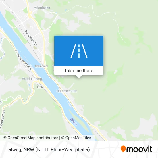 Talweg map