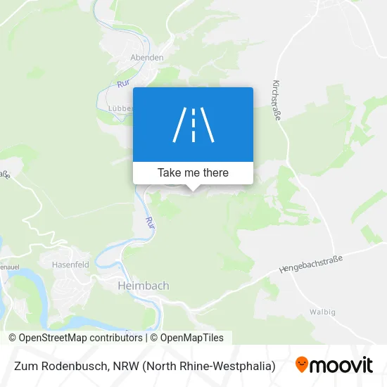 Карта Zum Rodenbusch