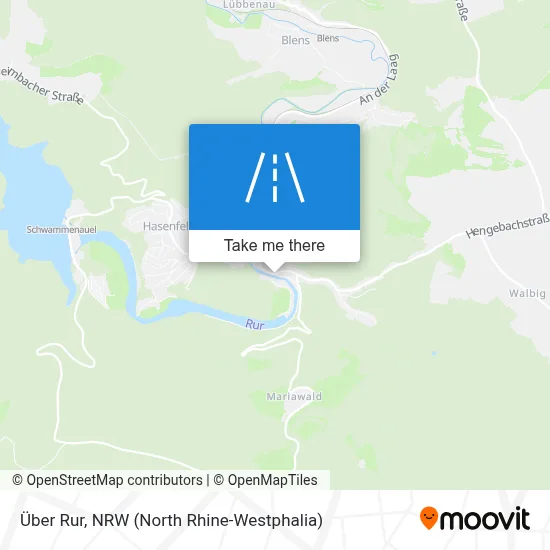 Über Rur map