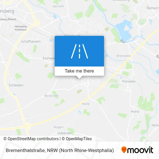 Brementhalstraße map