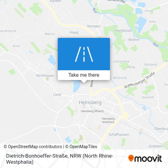 Dietrich-Bonhoeffer-Straße map