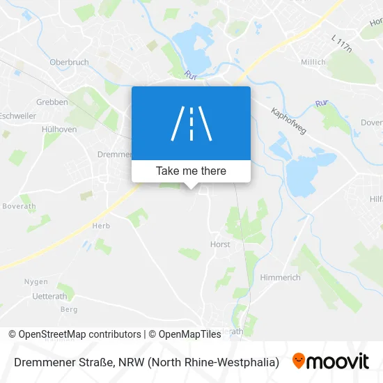 Карта Dremmener Straße