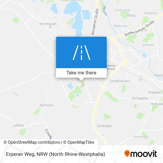 Карта Erpener Weg