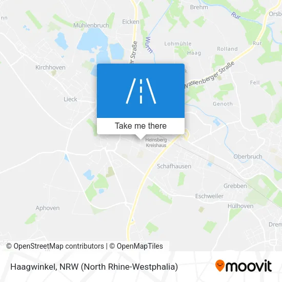 Карта Haagwinkel