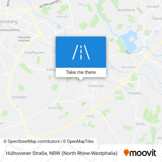 Hülhovener Straße map
