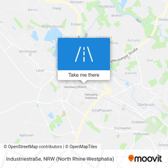 Industriestraße map