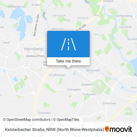 Kelsterbacher Straße map