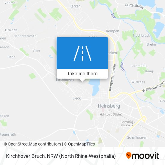 Kirchhover Bruch map