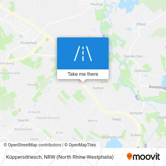 Карта Küppersdriesch