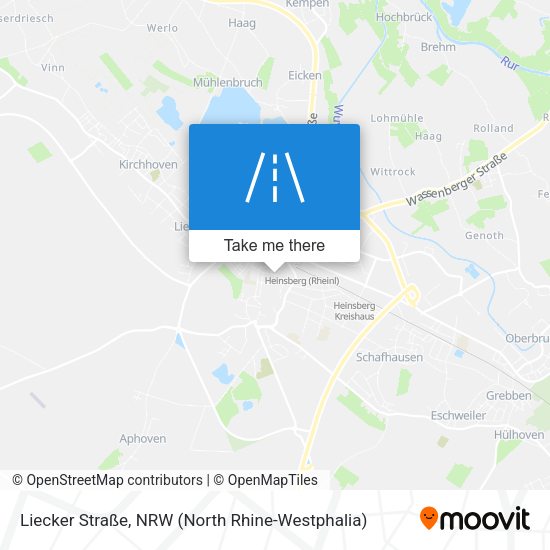 Liecker Straße map