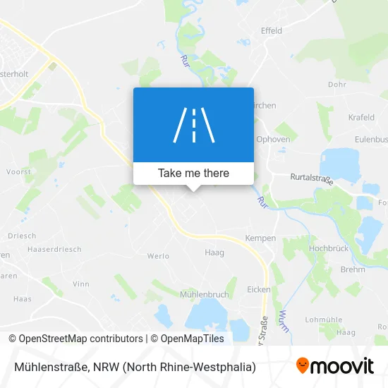 Карта Mühlenstraße
