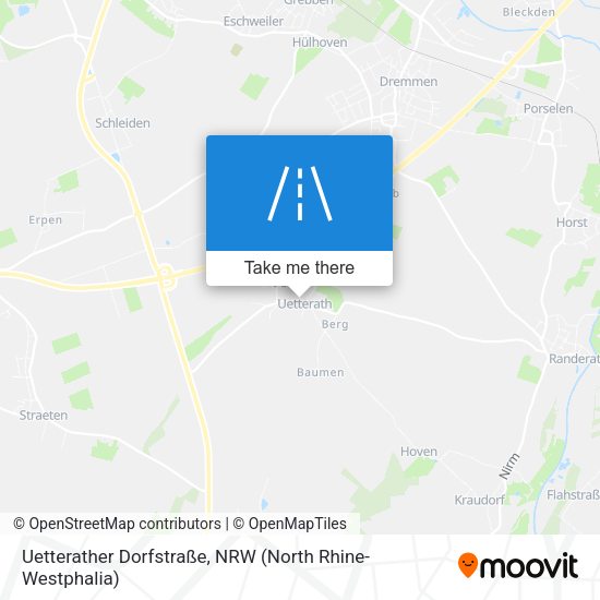 Uetterather Dorfstraße map