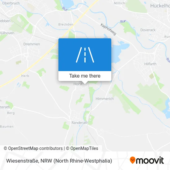 Карта Wiesenstraße