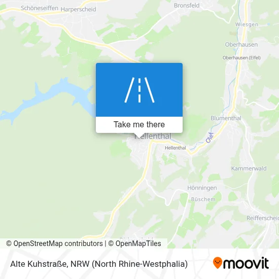 Alte Kuhstraße map