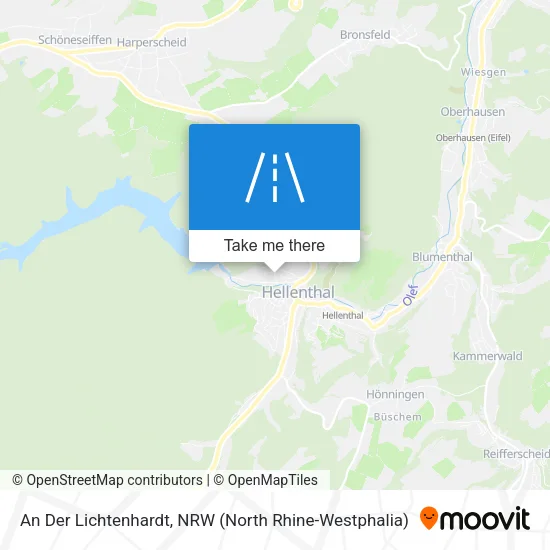 Карта An Der Lichtenhardt